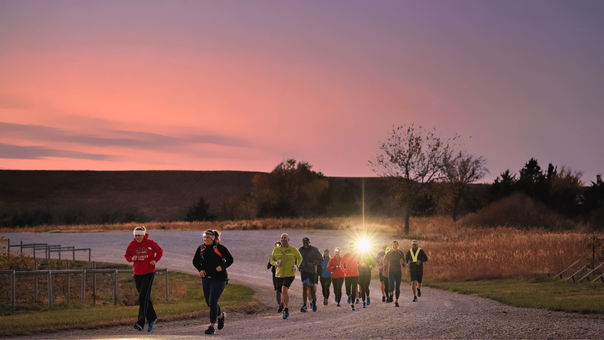 MRC group run sunrise