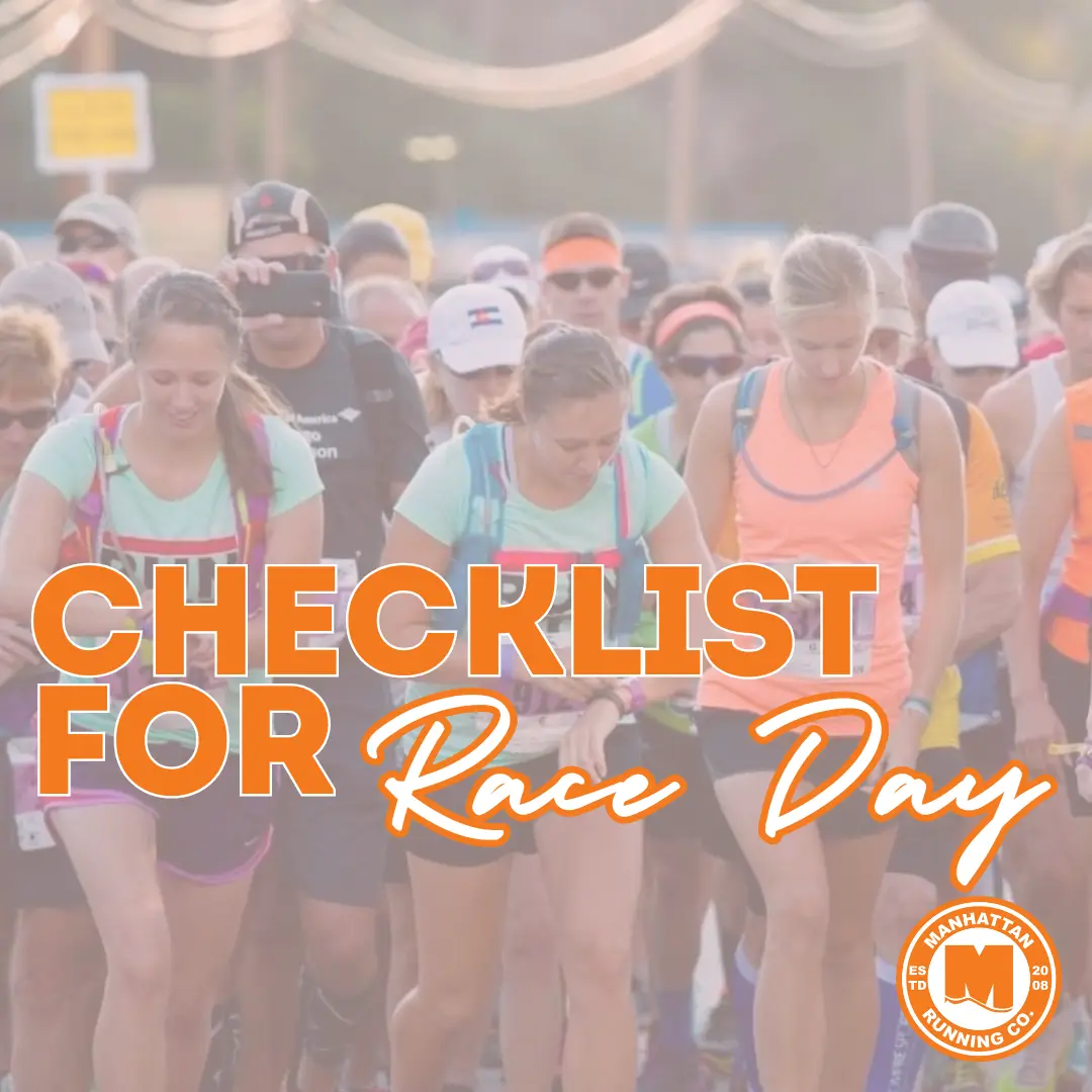 Checklist For Race Day